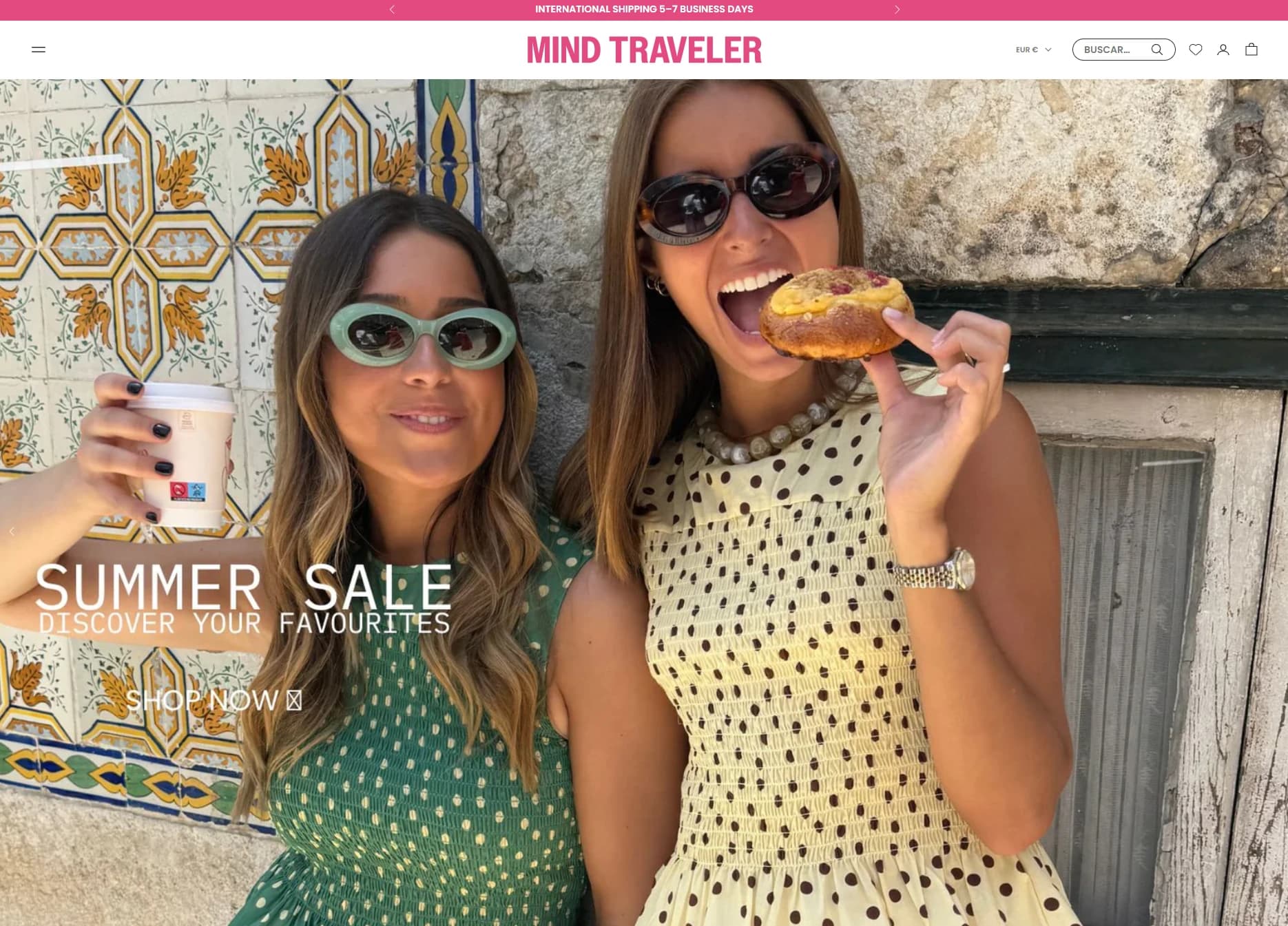 Mind Traveler BCN website preview
